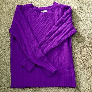 Old Navy cable sweater